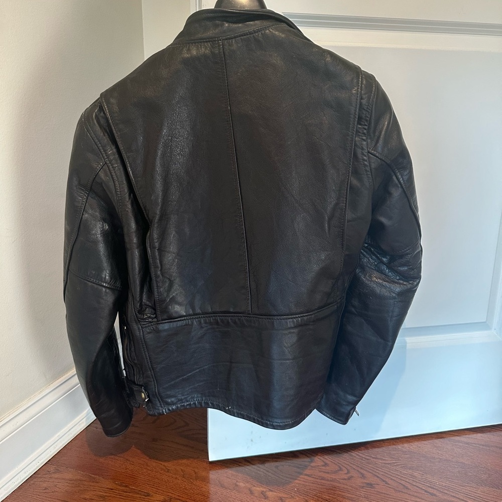 Thrifted Leather Jacket
